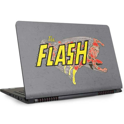 DC Comics The Flash Vintage Action Running Pose Dell Inspiron Skin